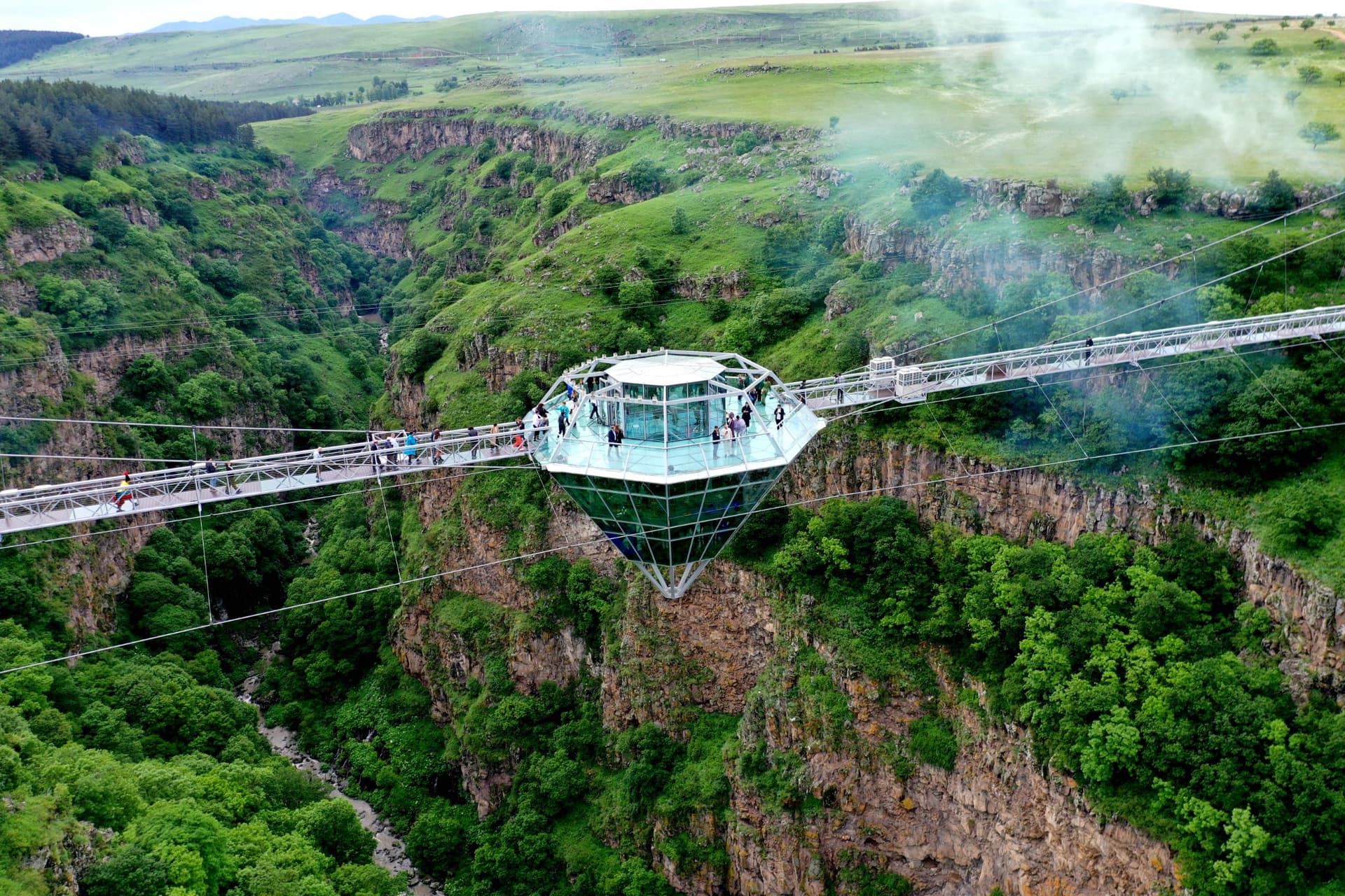 From Tbilisi: Dashbashi Canyon, Algeti lake, Diamond bridge image 1