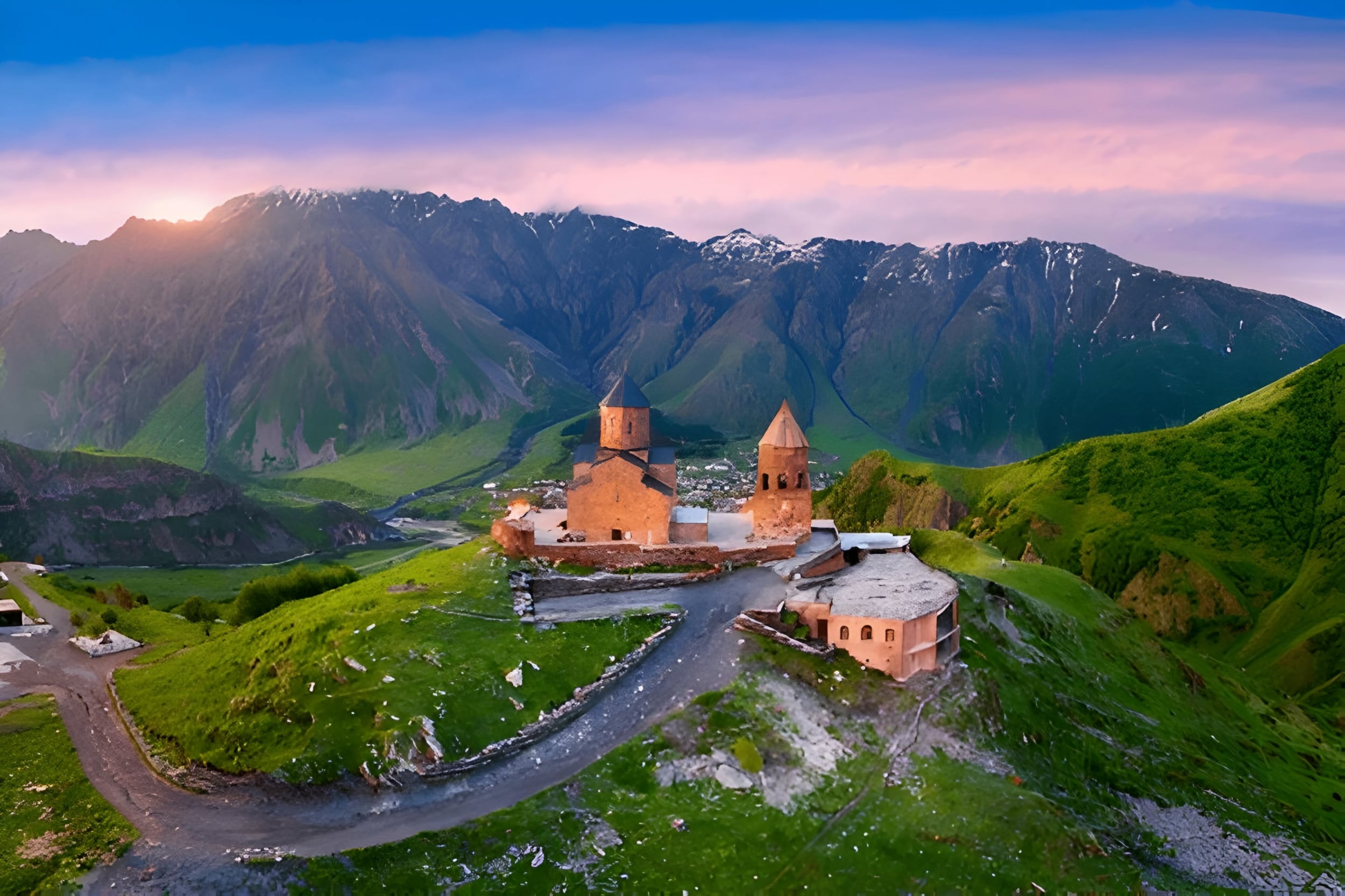 Kazbegi Full-Day Ananuri Fortress & Gergeti Monastery Tour